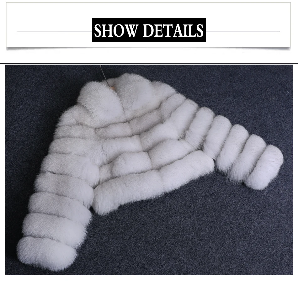 2026 Maomaokong White Real Fur Jacket Women Winter Short Natural Fox Fur Lady Zipper Fur Coat Female Warm Jacket with Collar