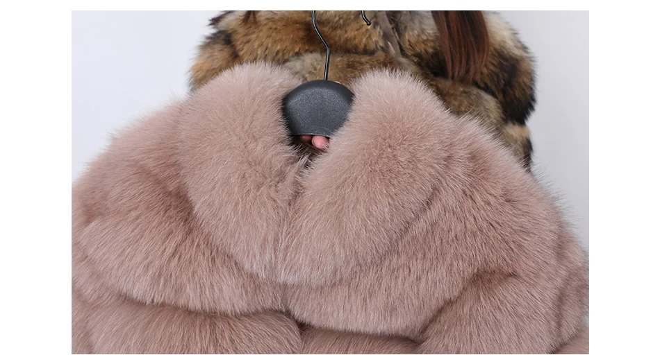 2026 Maomaokong White Real Fur Jacket Women Winter Short Natural Fox Fur Lady Zipper Fur Coat Female Warm Jacket with Collar