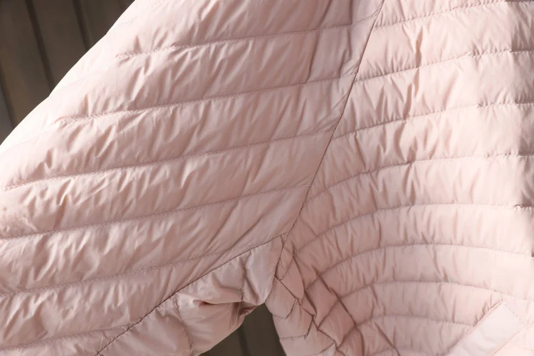 Schinteon Women Ultralight White Duck Down Jacket with Hood Over Size Loose Casual Autumn Winter Outwear Coat 2026 New