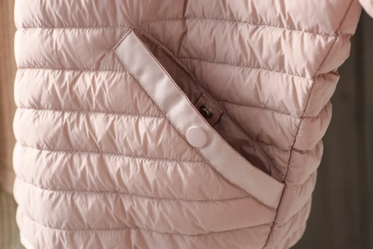 Schinteon Women Ultralight White Duck Down Jacket with Hood Over Size Loose Casual Autumn Winter Outwear Coat 2026 New