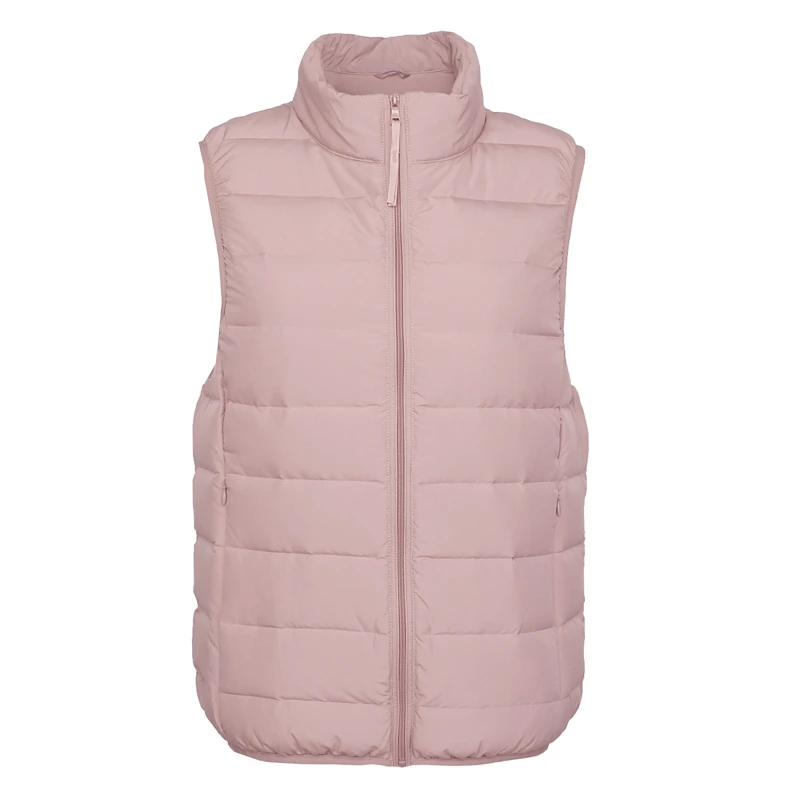 NewBang Matt Fabric Women Sleeveless Ultra Light Down Vest Women White Duck Down Vest Female Stand Collar Slim Warm Waistcoat