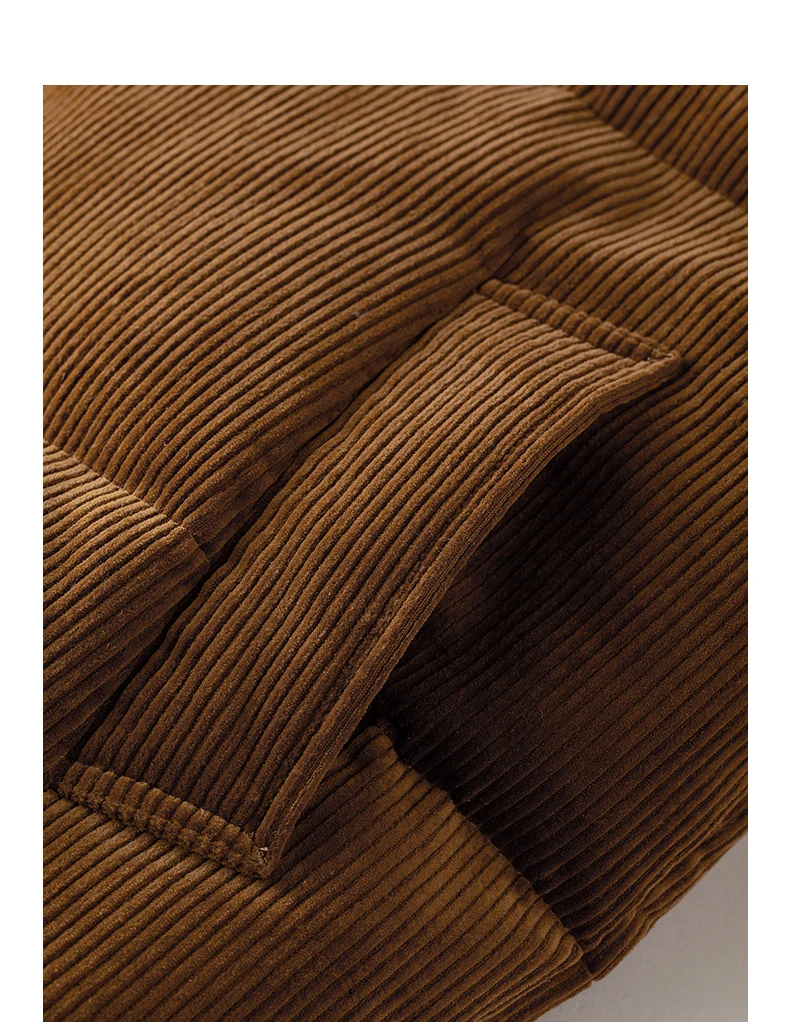 TOYOUTH Women Down Jacket 2026 Winter New Corduroy Sherpa Collar Maillard 90% Down Warm Puffer Coat