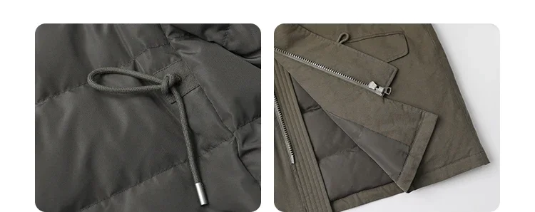 CHIC VEN Women Down Coats Casual Loose Hooded Fur Collar Warm Jackets Korean 90 White Duck Down Female Coat Autumn Winter 2026