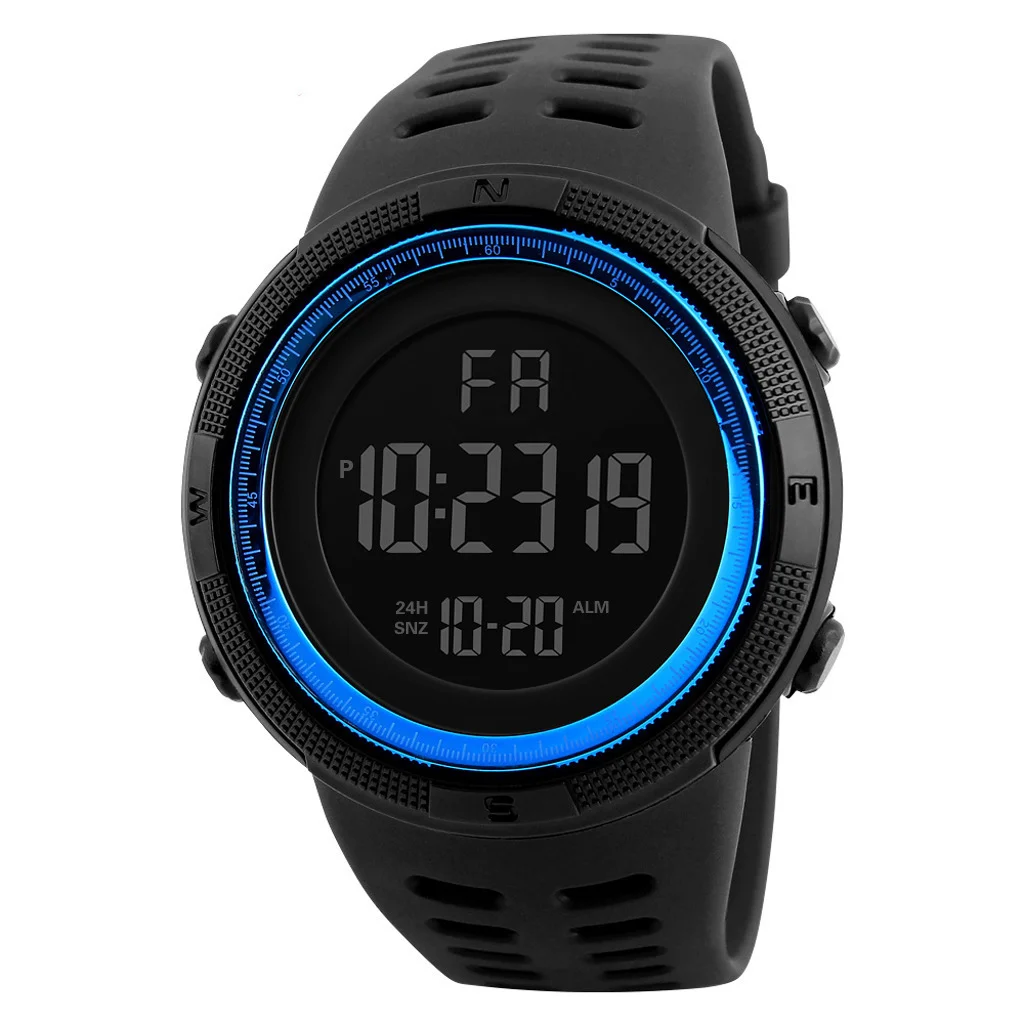 Electronic Watch For Mans Sport Watch Multifunction Fashion Sports Luminous Led Digital Watch Boy Student Teen