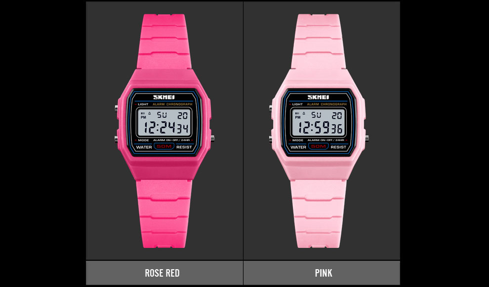 SKMEI 1460 Alarm Clock Luminous Digital Watches Relogio Children Watch Kids Watches Sports Style Waterproof Wristwatch
