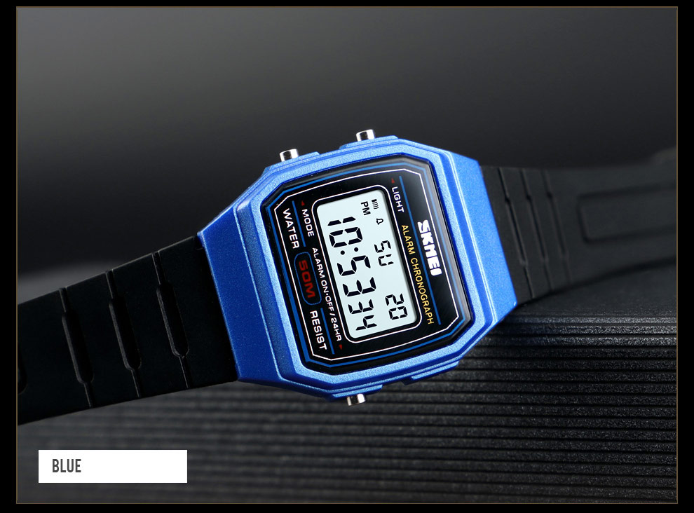 SKMEI 1460 Alarm Clock Luminous Digital Watches Relogio Children Watch Kids Watches Sports Style Waterproof Wristwatch