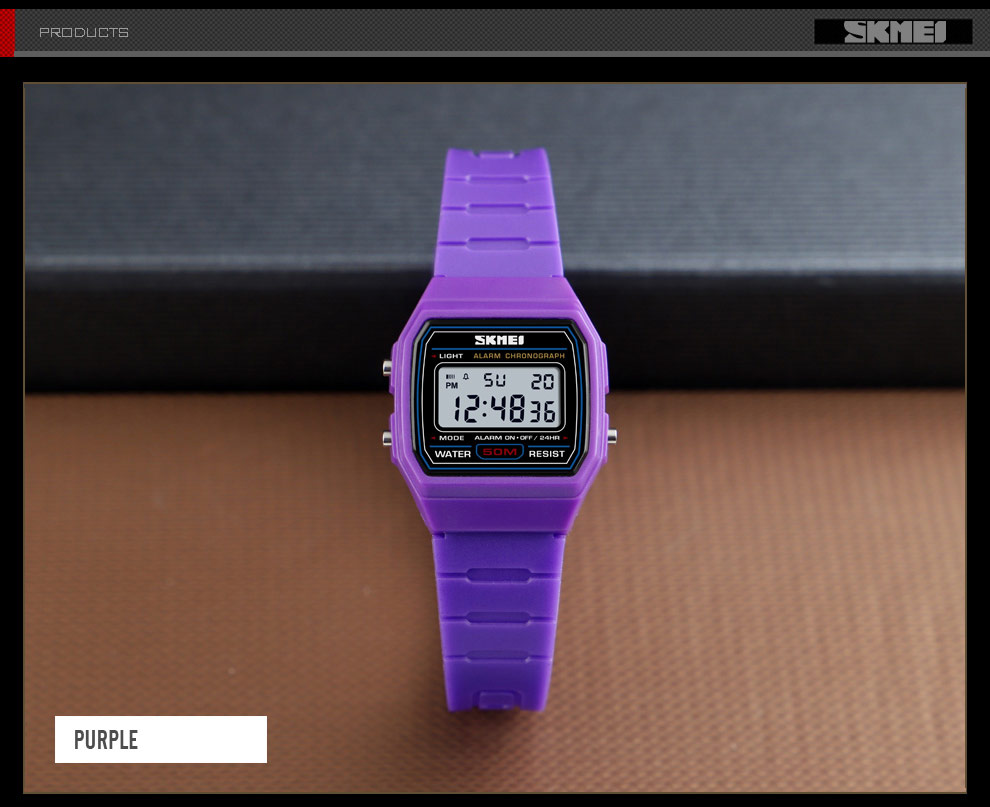 SKMEI 1460 Alarm Clock Luminous Digital Watches Relogio Children Watch Kids Watches Sports Style Waterproof Wristwatch