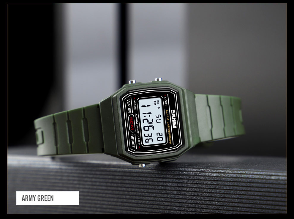 SKMEI 1460 Alarm Clock Luminous Digital Watches Relogio Children Watch Kids Watches Sports Style Waterproof Wristwatch