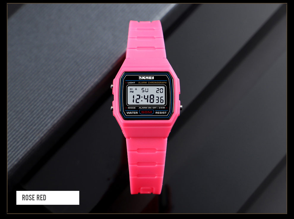 SKMEI 1460 Alarm Clock Luminous Digital Watches Relogio Children Watch Kids Watches Sports Style Waterproof Wristwatch
