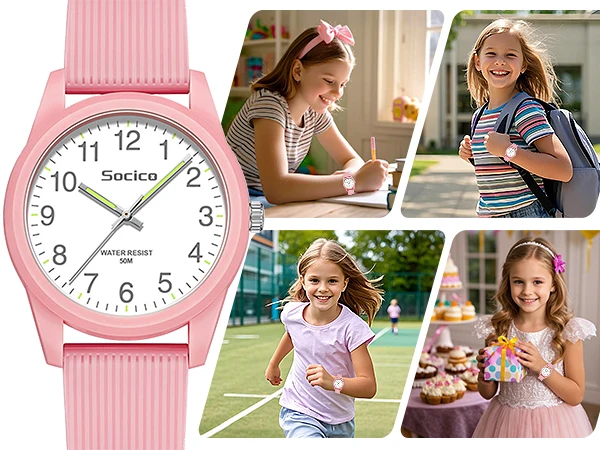 Sport Kids Watch for Kids Waterproof Luminous Children's Electronic LED Watch Fashion Multi-function Week Display Kids Watch