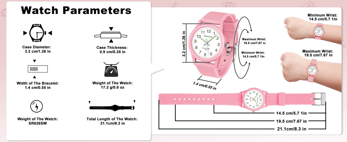 Sport Kids Watch for Kids Waterproof Luminous Children's Electronic LED Watch Fashion Multi-function Week Display Kids Watch
