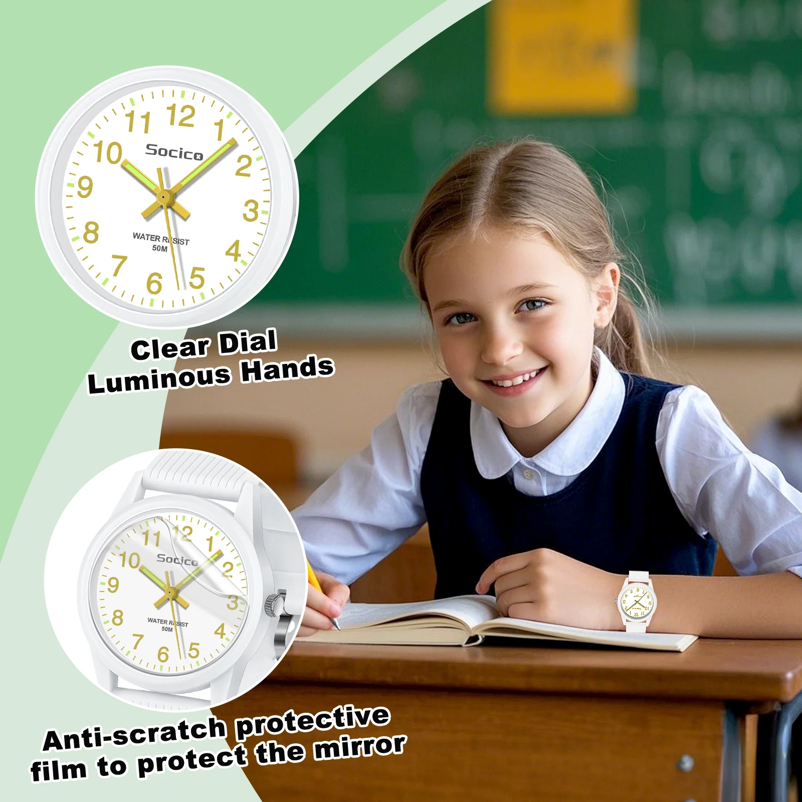 Kids Analog Watch Boys Girls Fashion Silicone Strap Quartz Watches Children Kids Students Digital Cool Waterproof Clocks