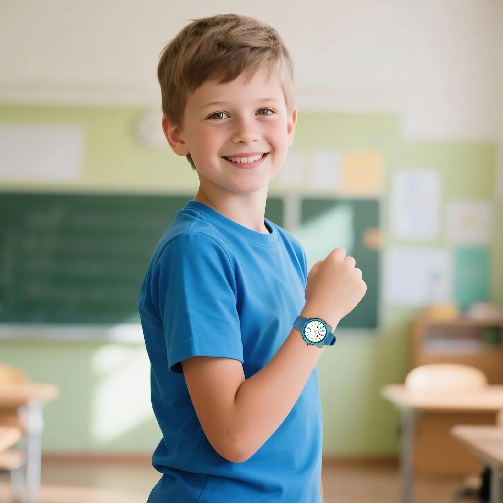 SOCICO Kids Watch for Boys Girls Toddler 3ATM Waterproof and Easy to Read