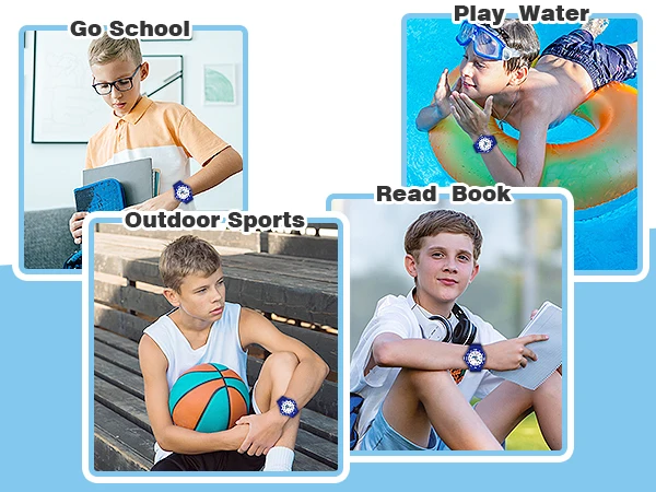 Socico Children's Watch Simple Digital Quartz Watches Casual Sports Purple Silicone Girls Clock Gift Wristwatch