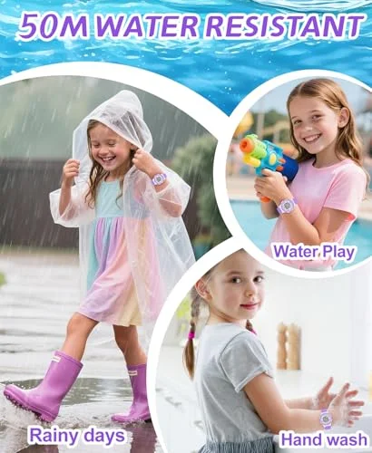 SOCICO Electronic Watch For Boys Girls Children Luminous Dial Military Sport Watches for Kids Waterproof Multi-function Digital