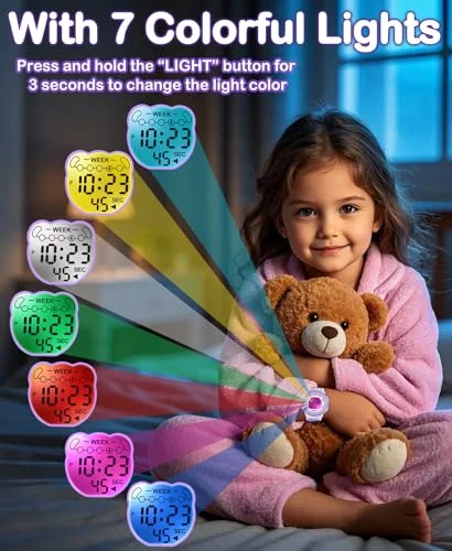 SOCICO Electronic Watch For Boys Girls Children Luminous Dial Military Sport Watches for Kids Waterproof Multi-function Digital