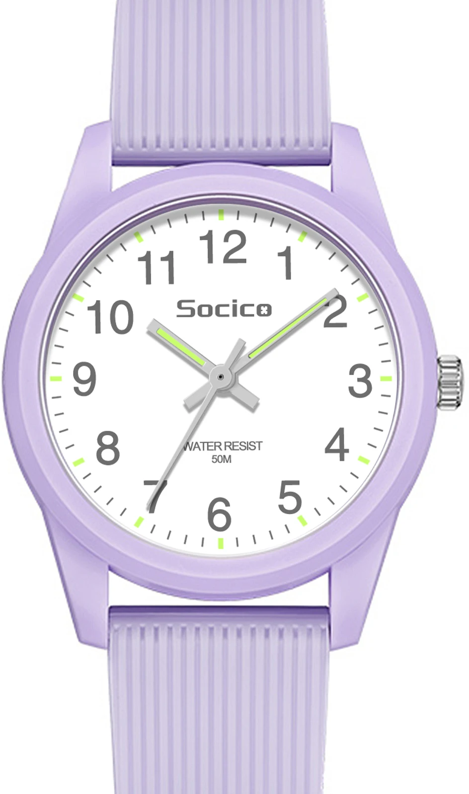 SOCICO Kids Watch Fashion Quartz Boys and Girls Silicone Strap Students Wrist Watch Student Clock Gift