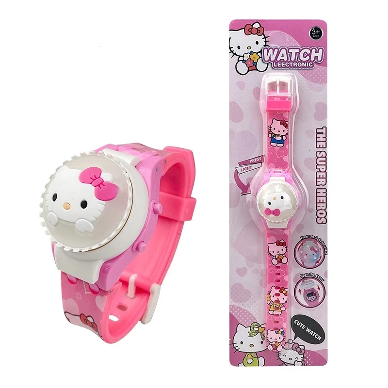Fashionable cartoon children's watches, boys and girls' toy watches with lights, cute watches suitable for holiday gifts