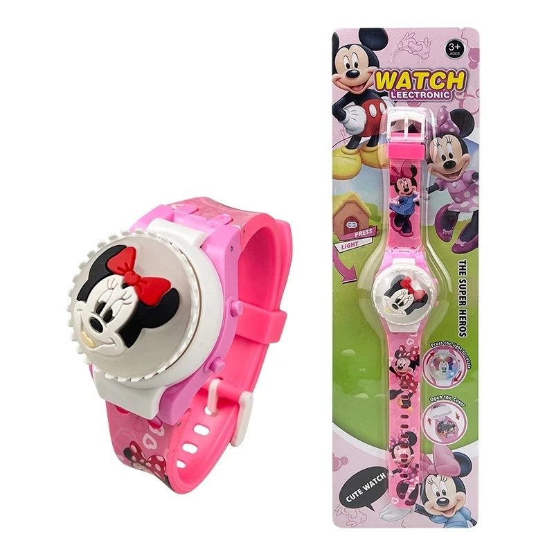 Fashionable cartoon children's watches, boys and girls' toy watches with lights, cute watches suitable for holiday gifts