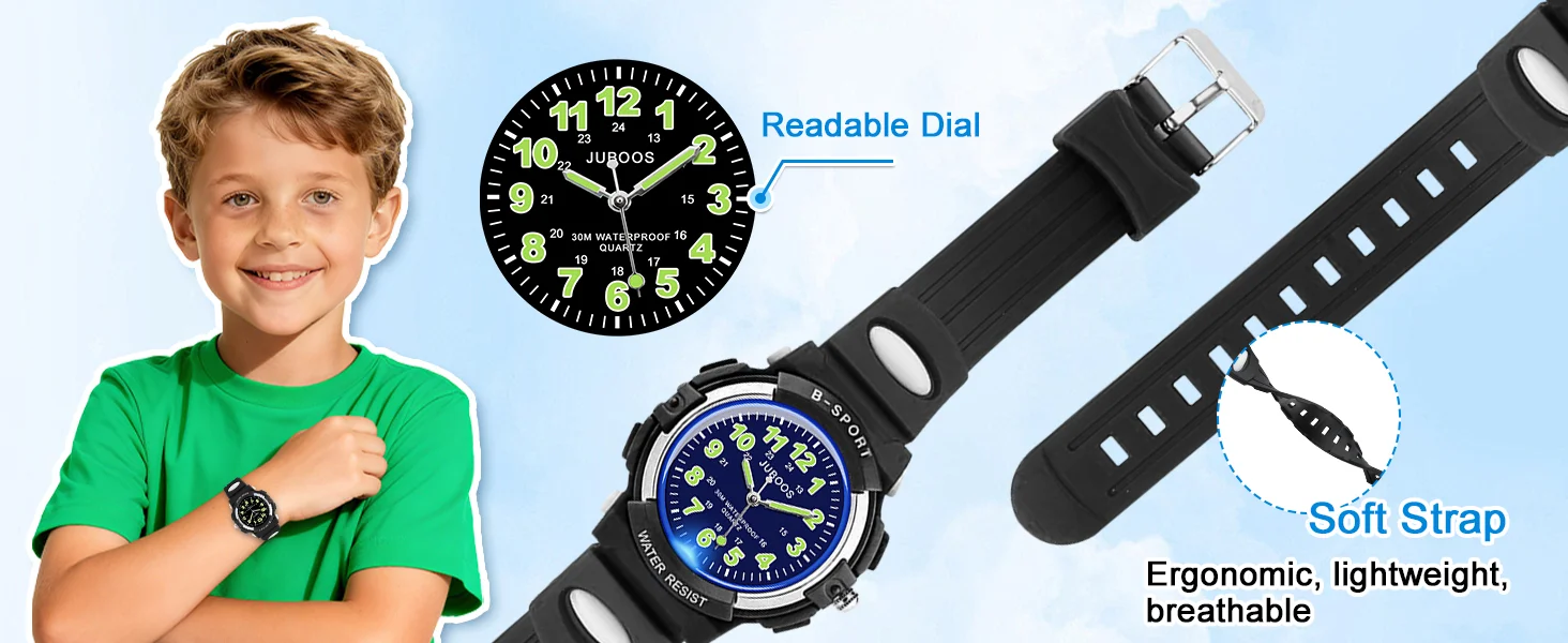 Waterproof Sport Children Watch LED Digital Kids Watches Luxury Electronic Watch for Kids Children Boys Girls Gifts