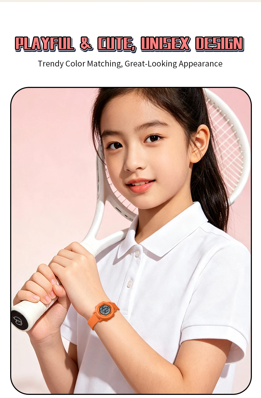 SANDA 9518 New Digital Watch Men Women Sport Wristwatch Top Brand Luxury LED Stopwatch Waterproof Male Girl Electronic Clock