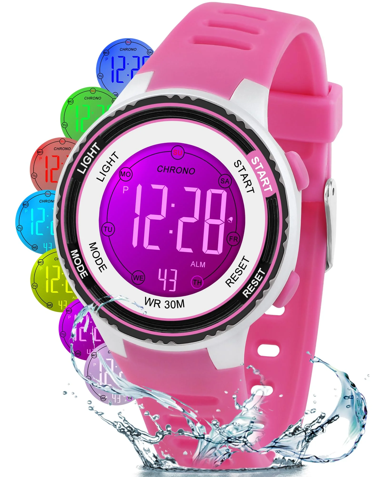 Children Watch Sport Kids Watches Silicone Strap Waterproof Digital Watch For Kid Children Student Girl Boy Wristwatch Clock