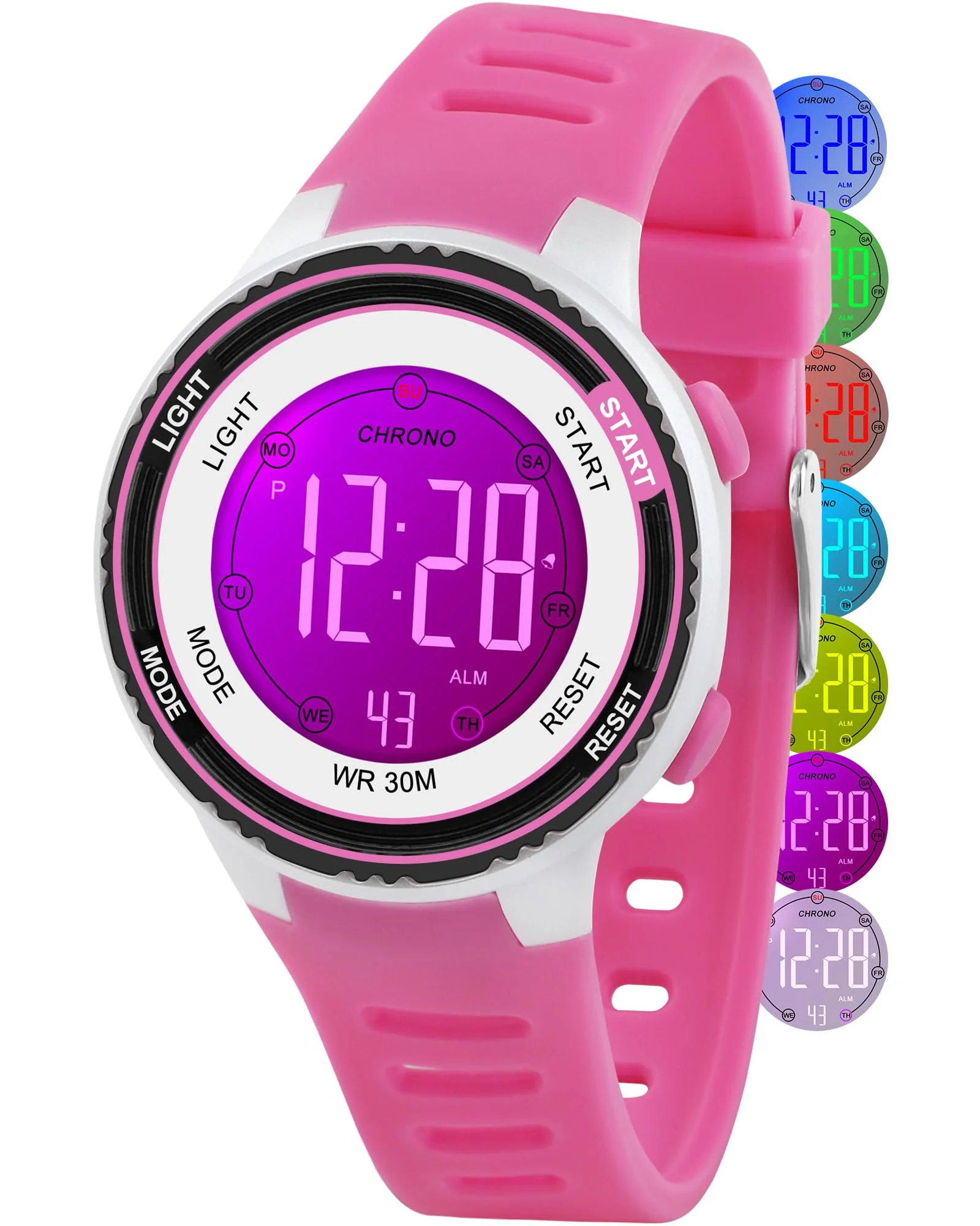 Children Watch Sport Kids Watches Silicone Strap Waterproof Digital Watch For Kid Children Student Girl Boy Wristwatch Clock