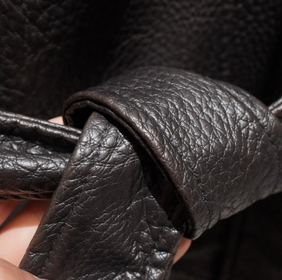 Original Trendy 2026 Brown Shawl Collar Faux Leather Coat Women Autumn Belted Coat  Brand Hot Fashion Girls PU Leather Jackets