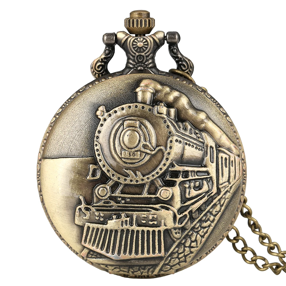 Hot Vintage Quartz Analog Pocket Watch Gift Unisex Arabic Numerals Dial Retro Pendant Necklace Pendant Clock Women Timepiece