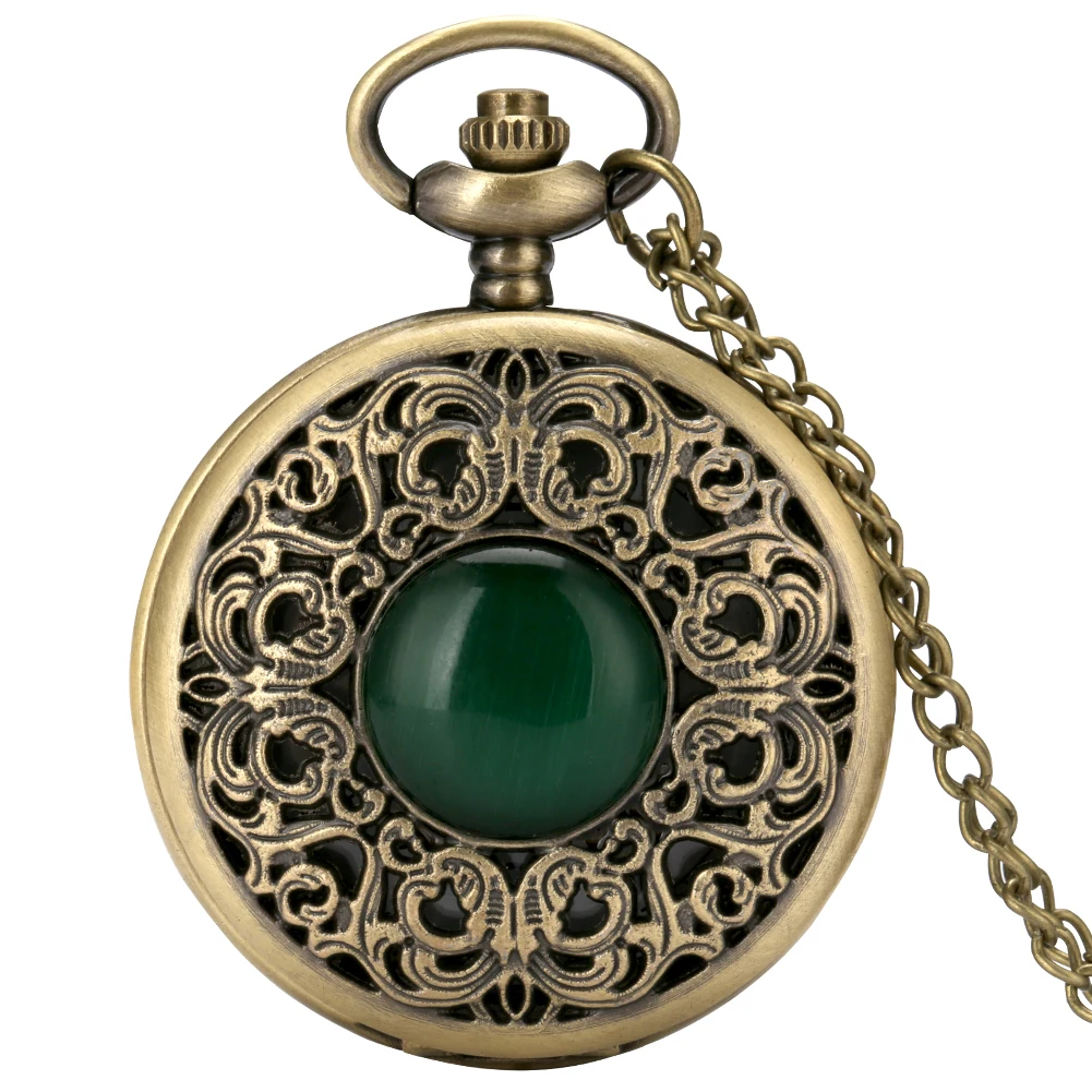 Hot Vintage Quartz Analog Pocket Watch Gift Unisex Arabic Numerals Dial Retro Pendant Necklace Pendant Clock Women Timepiece