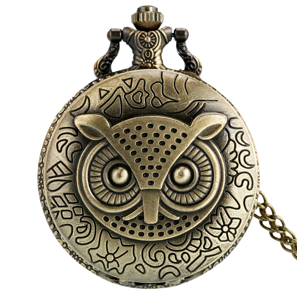 Hot Vintage Quartz Analog Pocket Watch Gift Unisex Arabic Numerals Dial Retro Pendant Necklace Pendant Clock Women Timepiece