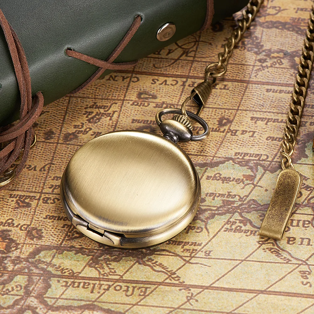 New OYW Brand Stainless Steel Men Fashion Casual Pocket Watch Skeleton Dial Silver Hand Wind Mechanical Male Fob Chain Watches