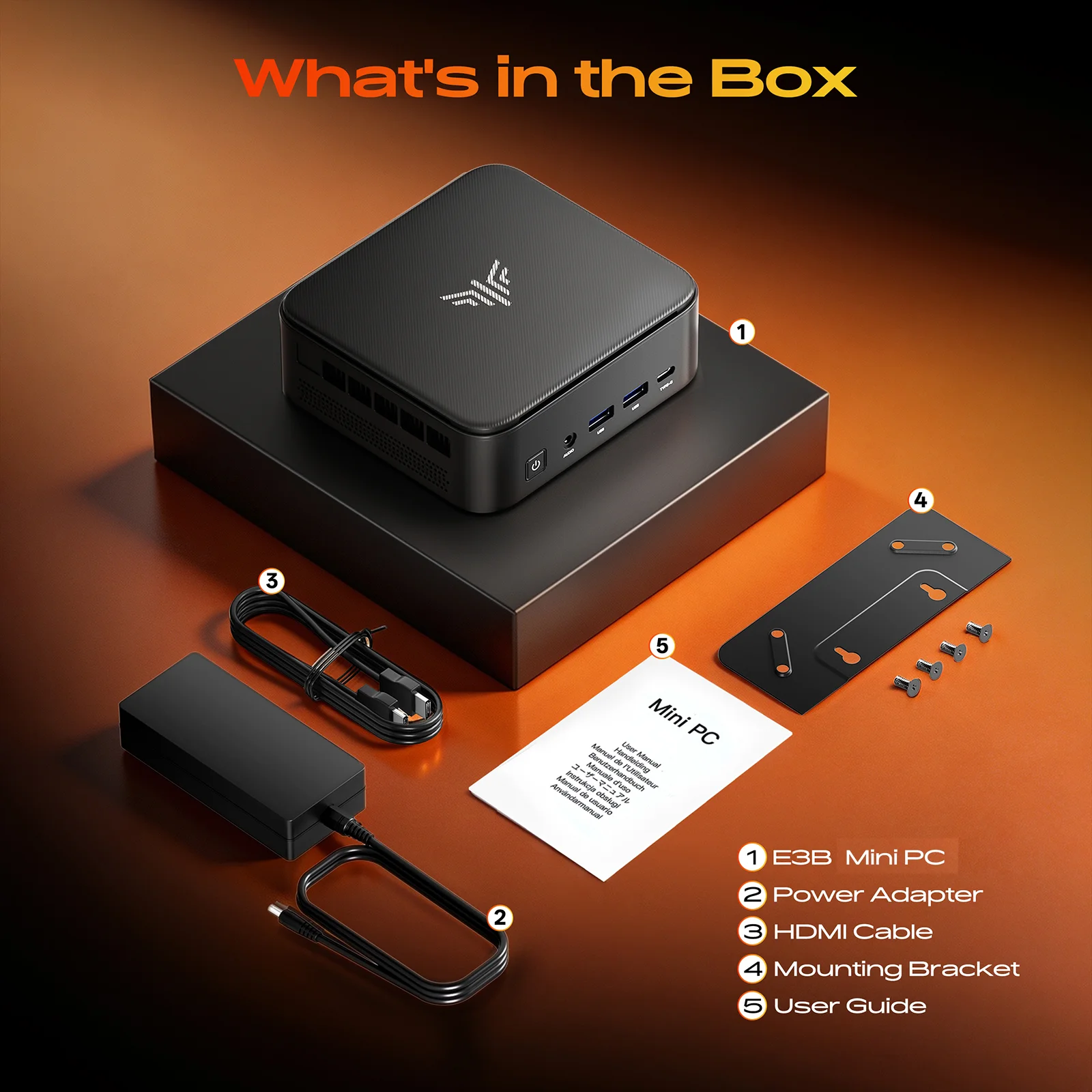 ACEMAGIC AMD Ryzen 5 7430U 16Gb/32Gb Ram 512Gb Ssd Windows 11 Pro Mini Pc (Air Cooling Windows 11 Pro 6C/12T 4K Uhd Wi-Fi 6 Bluetooth 5.2 Gigabit Lan)