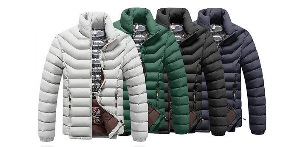Winter Men's Warm Padded Jackets Fashion Men Stand Collar Cotton Thermal Parkas Coats Men Thicken Windbreaker Jackets Clothing