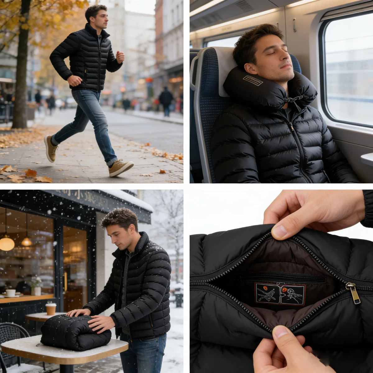 Winter Men's Warm Padded Jackets Fashion Men Stand Collar Cotton Thermal Parkas Coats Men Thicken Windbreaker Jackets Clothing