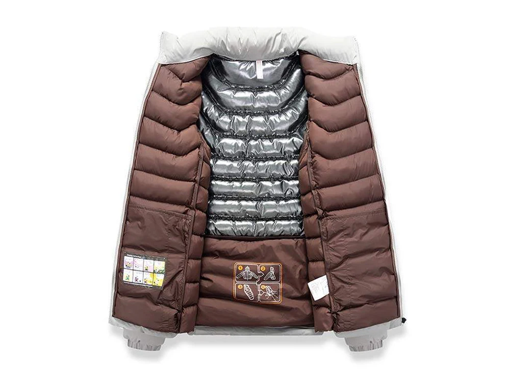 Winter Men's Warm Padded Jackets Fashion Men Stand Collar Cotton Thermal Parkas Coats Men Thicken Windbreaker Jackets Clothing