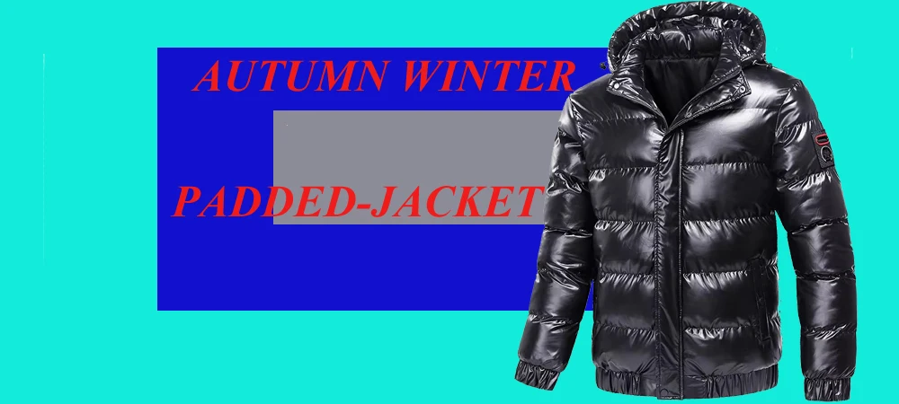 Winter Men's Warm Padded Jackets Fashion Men Stand Collar Cotton Thermal Parkas Coats Men Thicken Windbreaker Jackets Clothing
