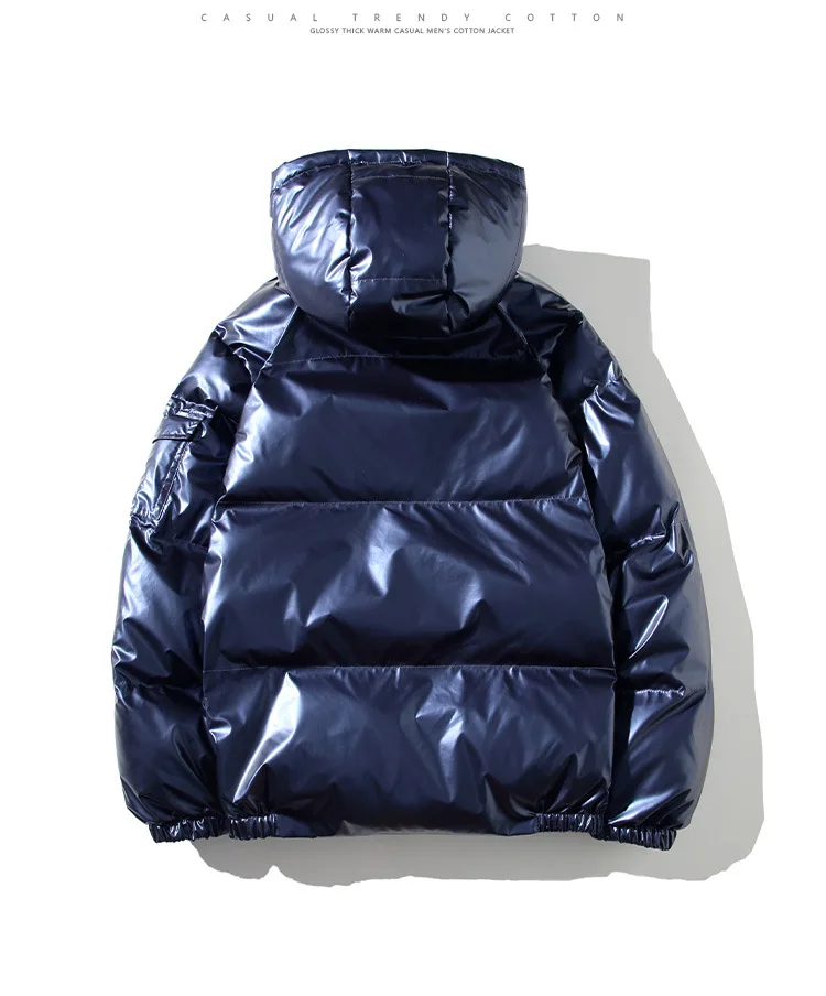 2025 Men's Thick Warm Parkas Autumn Winter Hooded Jacket Male Warm Harajuku Coat Men Casual Zipper Jackets Windproof Outwear 5XL