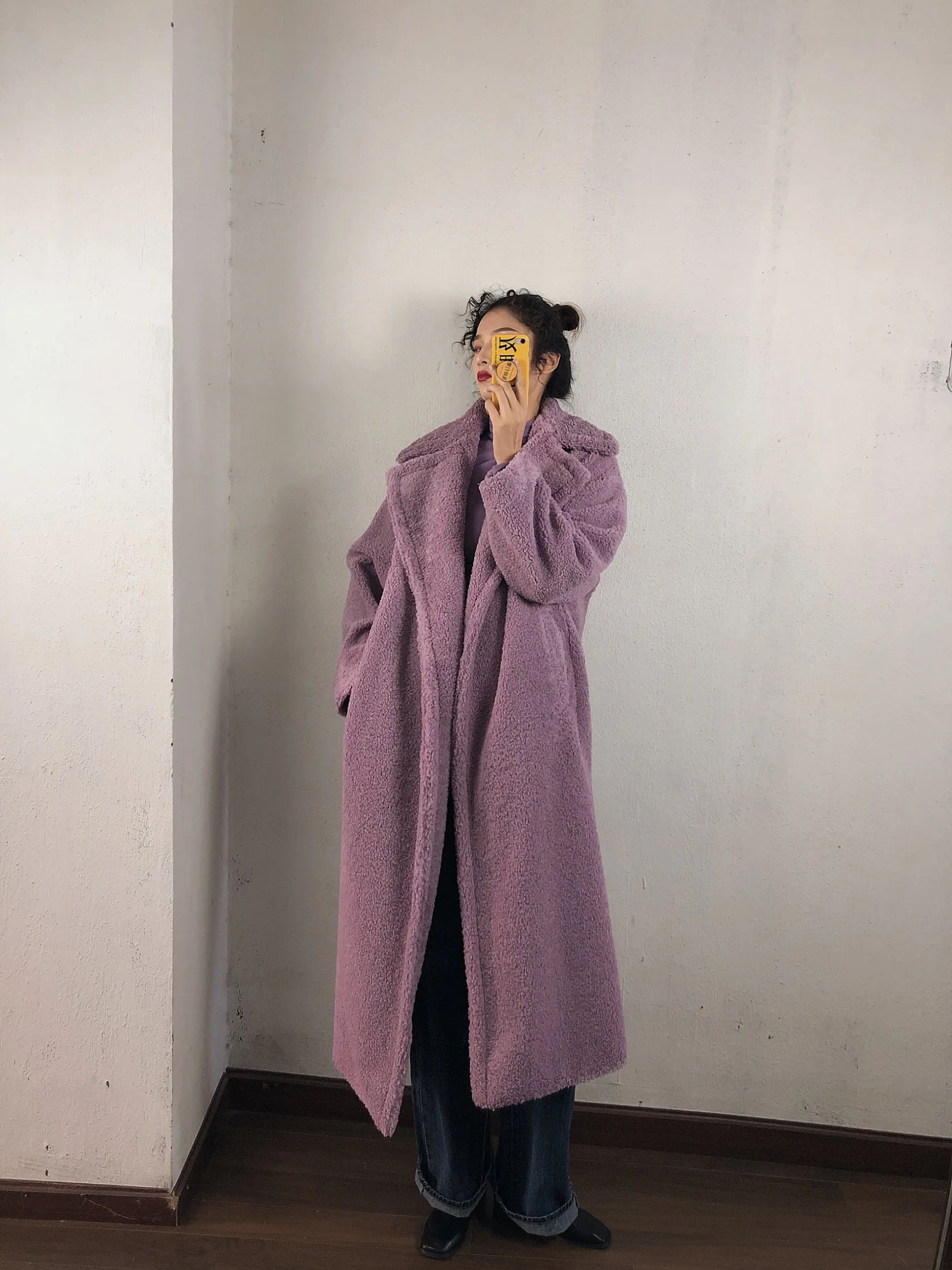 Bella Philosophy Women Winter Faux Fur Warm Long Coat Long Sleeve Female Thick Teddy Bear Coat Casual Loose Oversize Outwears
