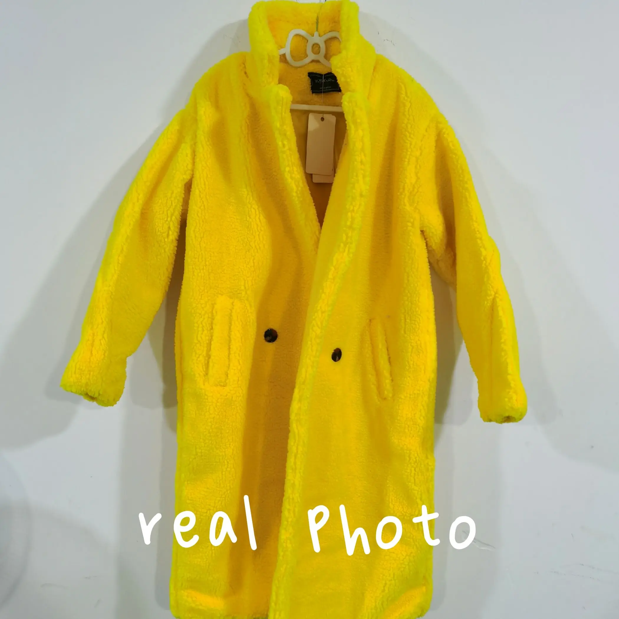 Bella Philosophy Women Winter Faux Fur Warm Long Coat Long Sleeve Female Thick Teddy Bear Coat Casual Loose Oversize Outwears