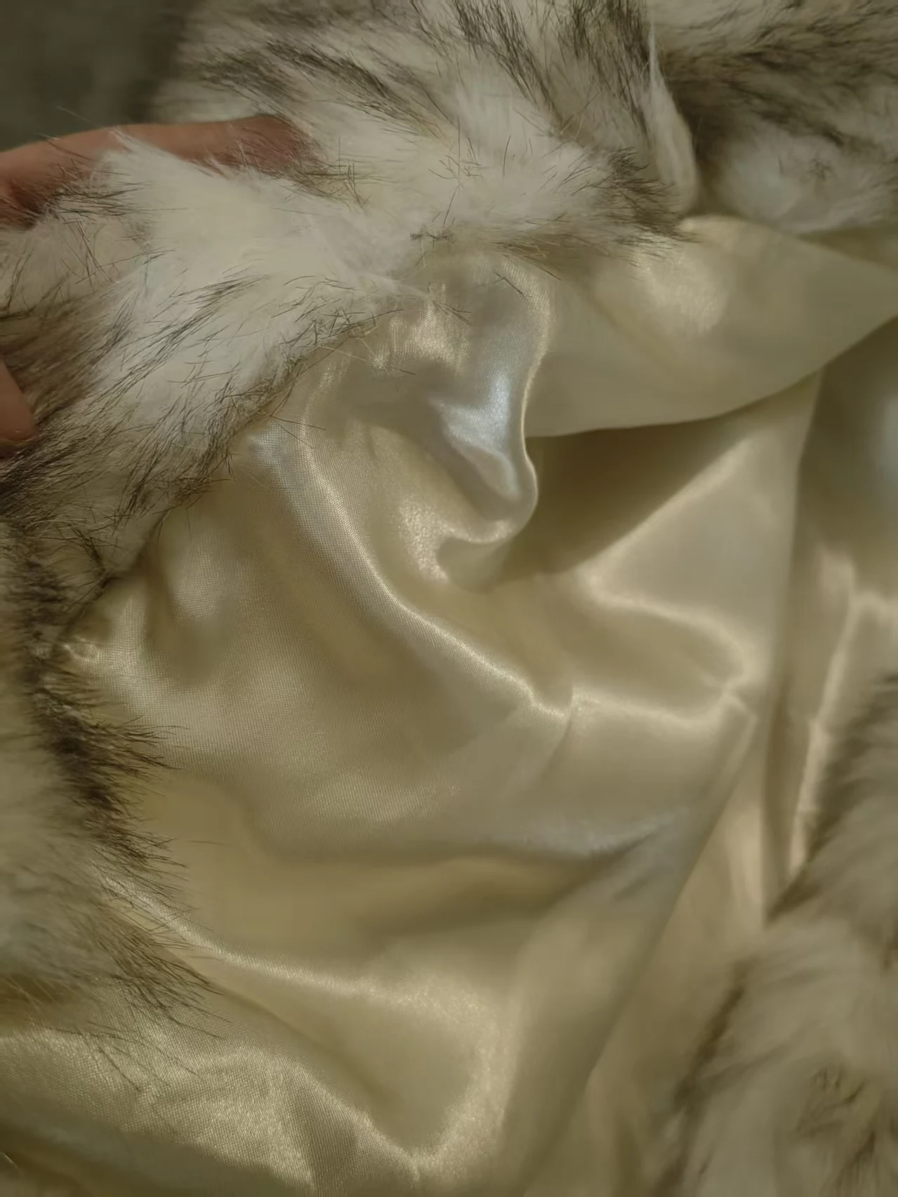 Faux Mink Fur Coat for Women,Covered Button Jacket,Turn-down Collar Outwear,Luxury,Korean,Autumn and Winter