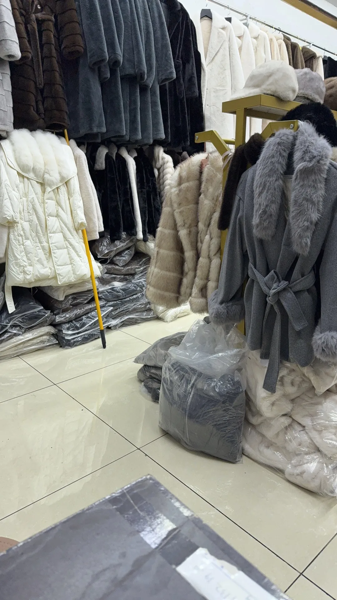 Faux Mink Fur Coat for Women,Covered Button Jacket,Turn-down Collar Outwear,Luxury,Korean,Autumn and Winter