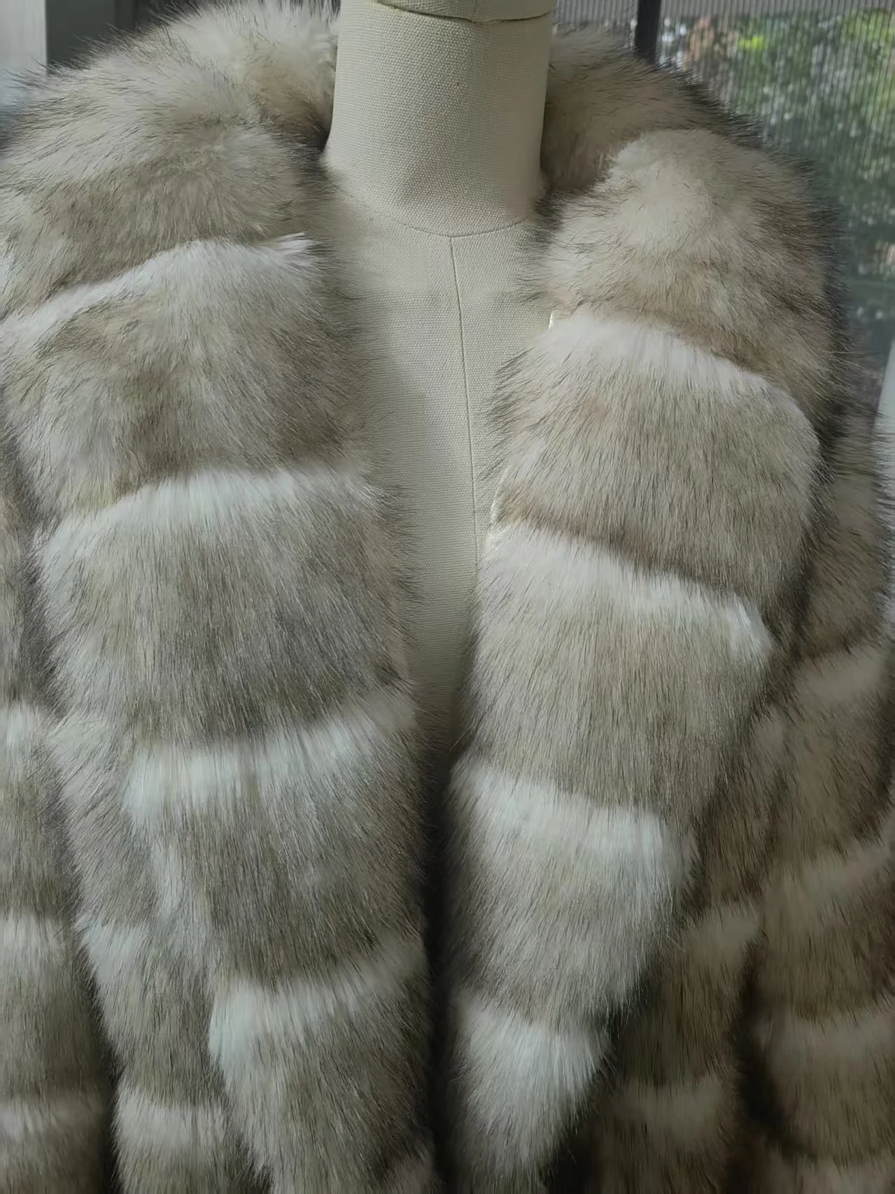 Faux Mink Fur Coat for Women,Covered Button Jacket,Turn-down Collar Outwear,Luxury,Korean,Autumn and Winter