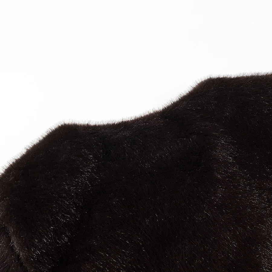 Luxury Solid High Waist Faux Fur Coat Women Elegant Half Sleeve Round Neck Regular Shoulder Thicken Jacket New Female Party Wear