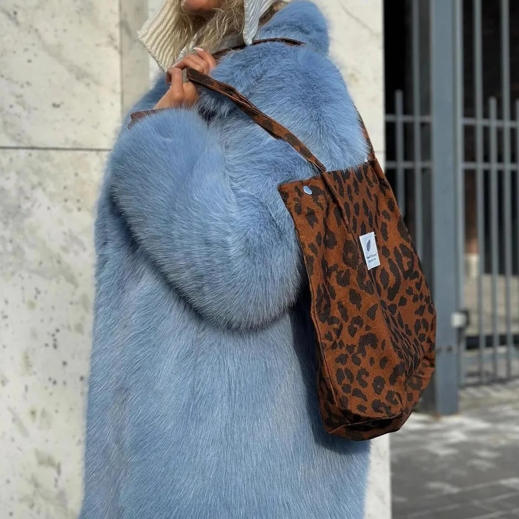 Women Faux Fur Coats Mid Length Jackets Long Sleeve Turn Down Collar Open Stitch Loose Fit Casual Office Lady 2025 Autumn Winter