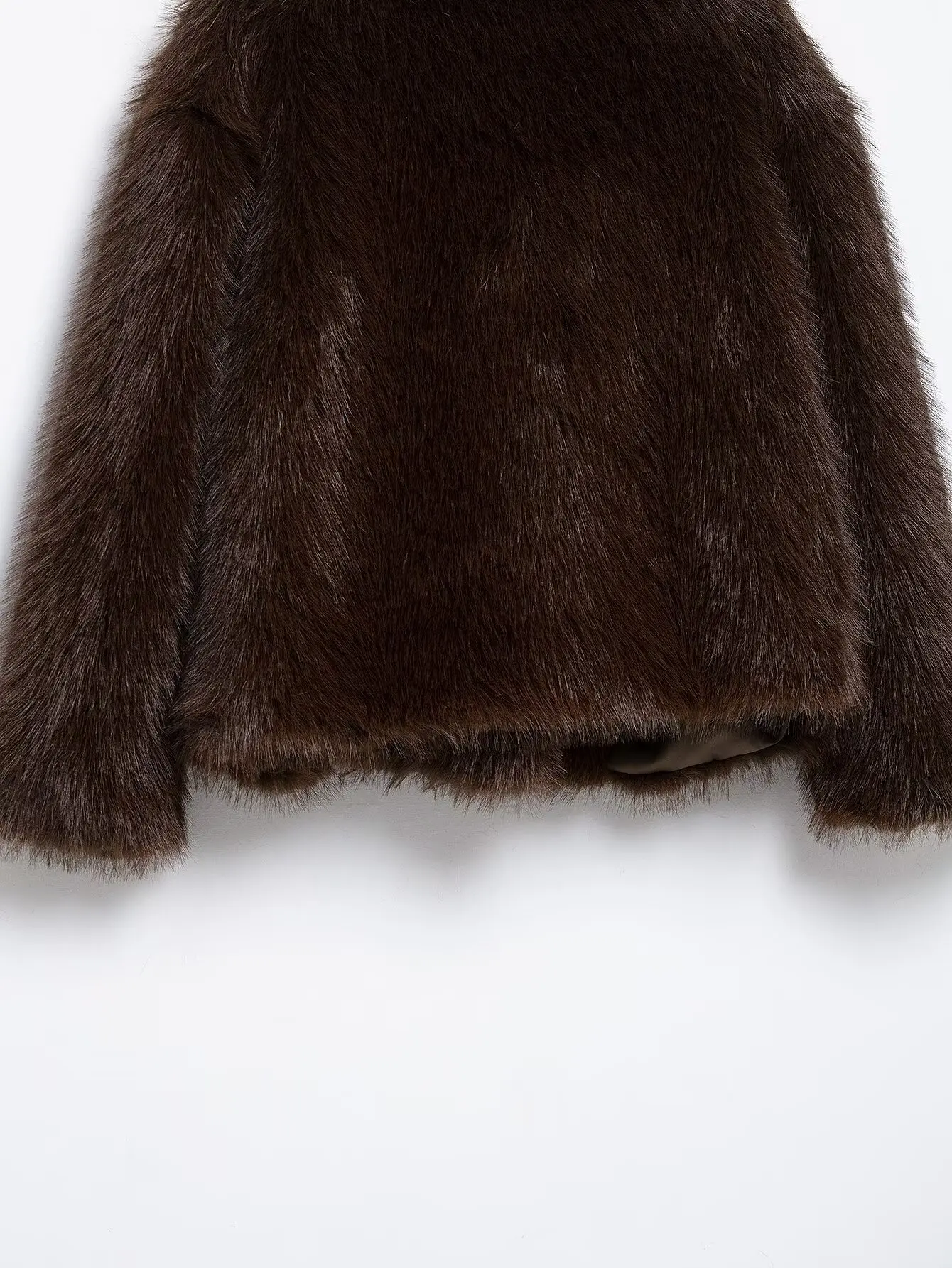 Vintage Fur Jacket Coat Women Autumn Winter Warm Casual Loose Coat Trendy Faux Fur Lapel Coat 2026 Fashion Elegant Ladies Coat