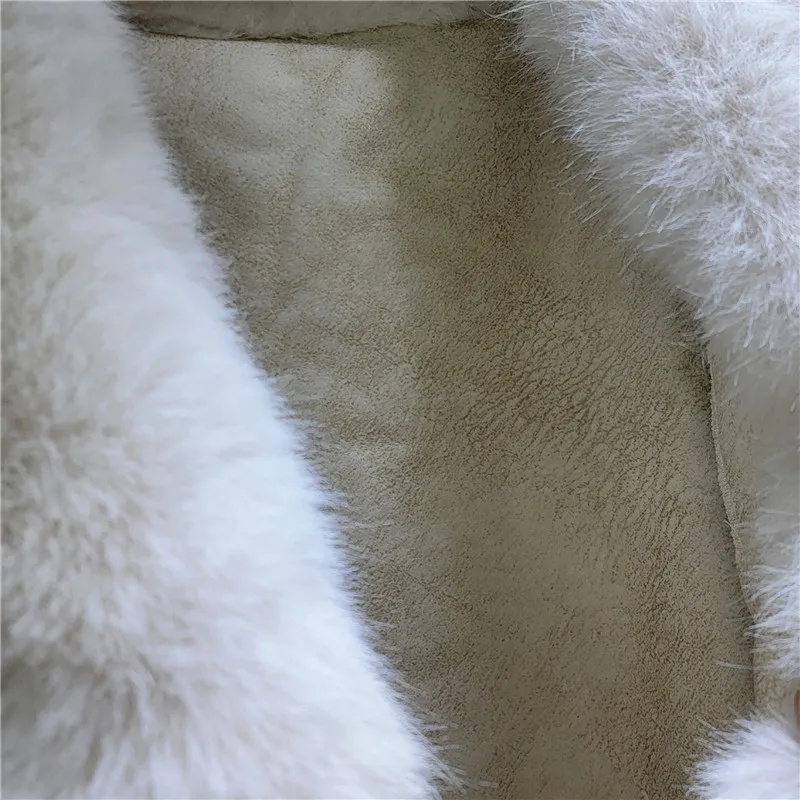 Women Faux Fur Vest Coats Jackets Turn Down Collar Vests Coat Thick Warm Y2k Streetwear Jacket Elegant Sleeveless Autumn Winter