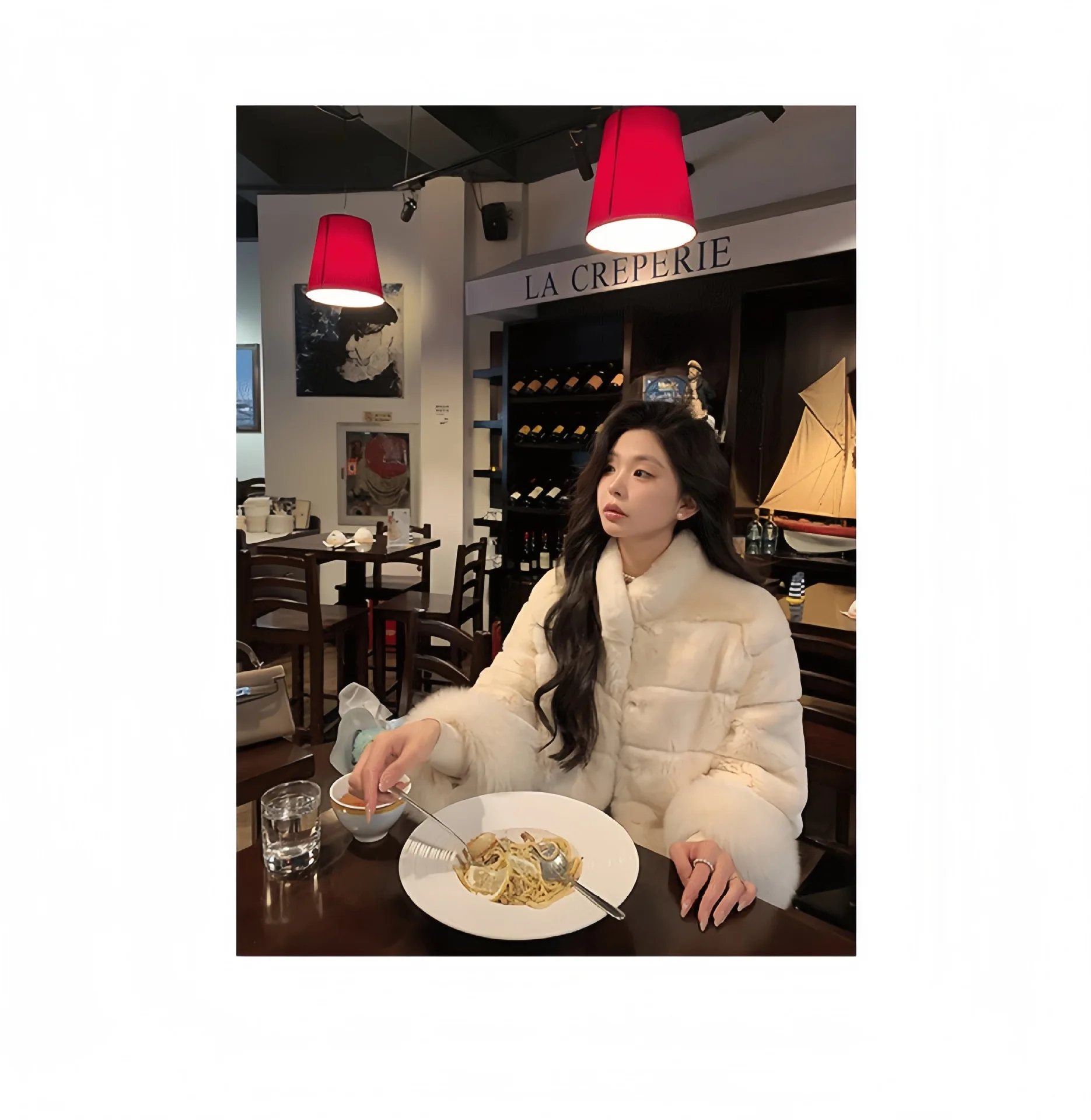Women Faux Fur Coats Jackets Stand Collar Short Coat Thick Warm Y2k Streetwear Jacket Elegant Work Outerwear Autumn Winter