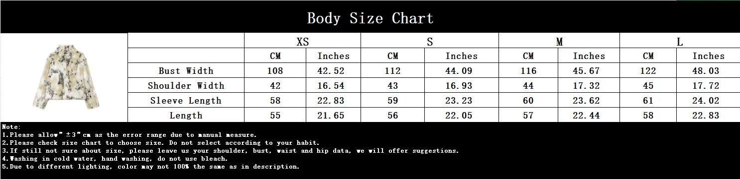 KONDALA Casual Leopard Faux Fur Jackets Women Long Sleeve Buttons Loose Jackets Fashion 2025 Autumn Winter Thick Warm Outwears