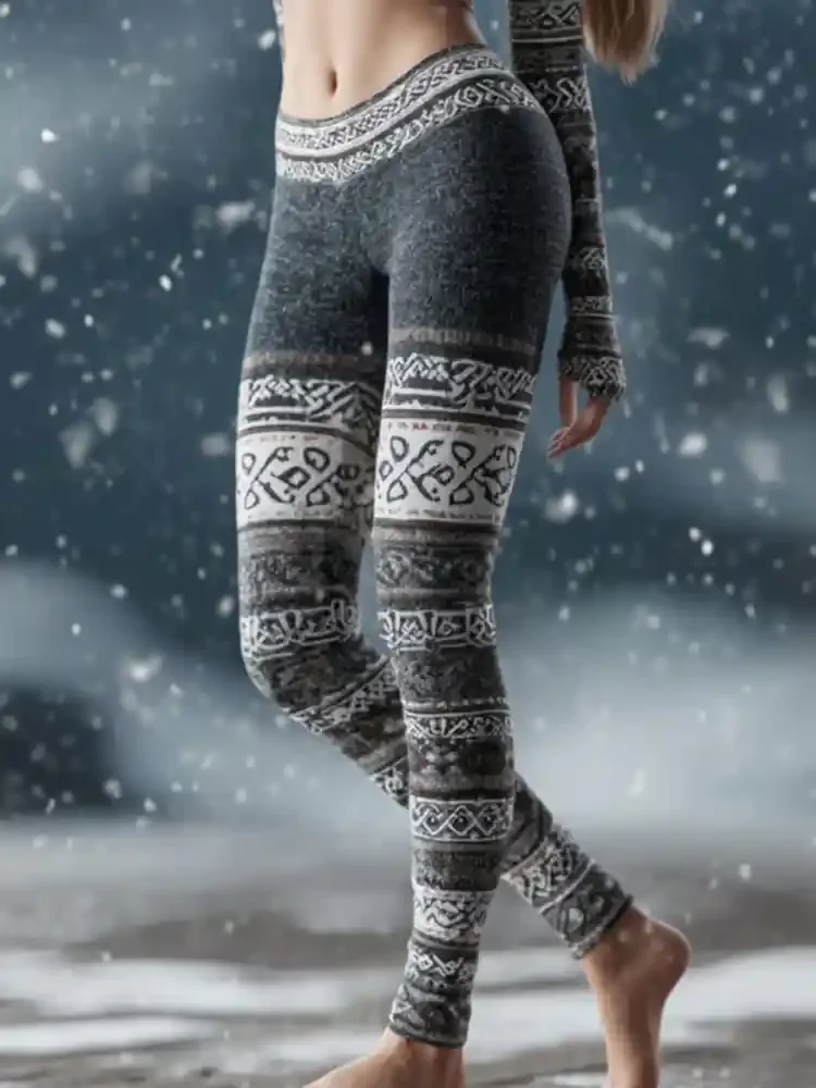 Women's Leggings Fashion 3D Print Stretchy Workout Leggings Slim Tights Sexy Yoga Pants Trendy Cool Trousers Fashion Clothes